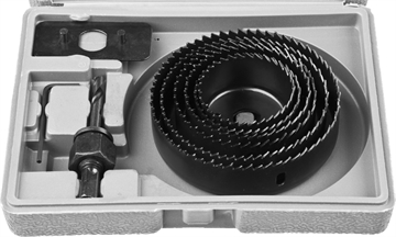 STAYER  Maxcut, 6 шт, 51-102 мм, набор кольцевых коронок по дереву (29600-H8) 29600-H8