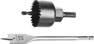 STAYER  48 мм, набор для врезки замков (29605-H3) 29605-H3