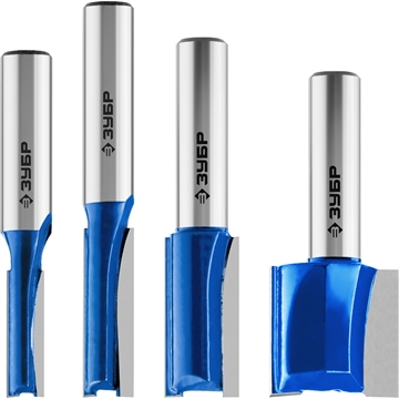 ЗУБР  4 шт, набор профильных фрез по дереву, Профессионал (28795-H4-1) 28795-H4-1