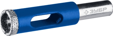 ЗУБР  АГК, d 8 мм, (трехгр. хвост, Р60), алмазное трубчатое сверло, Профессионал (29850-08) 29850-08