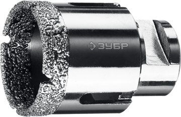 ЗУБР  АВК, d 45 мм, (М14, 15 мм кромка), вакуумная алмазная коронка, Профессионал (29865-45) 29865-45