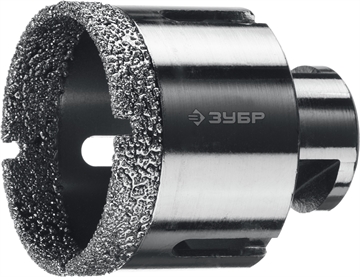 ЗУБР  АВК, d 50 мм, (М14, 15 мм кромка), вакуумная алмазная коронка, Профессионал (29865-50) 29865-50