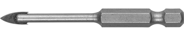 ЗУБР  4 мм, 2х кромка, HEX 1/4, Сверло по стеклу и кафелю (29840-04) 29840-04