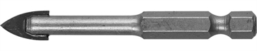 ЗУБР  10 мм 2х кромка, HEX 1/4, Сверло по стеклу и кафелю (29840-10) 29840-10