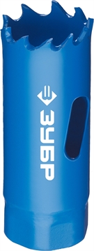 ЗУБР  19 мм, сталь Р6М5, биметаллическая коронка (29531-019) 29531-019_z01