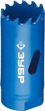 ЗУБР  22 мм, сталь Р6М5, биметаллическая коронка (29531-022) 29531-022_z01