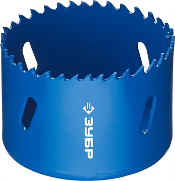 ЗУБР  64 мм, сталь Р6М5, биметаллическая коронка (29531-064) 29531-064_z01