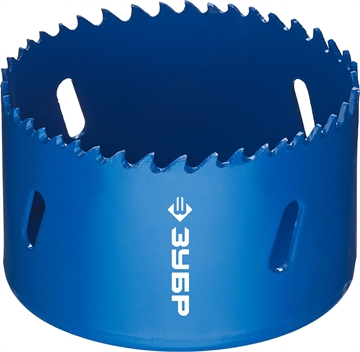 ЗУБР  73 мм, сталь Р6М5, биметаллическая коронка (29531-073) 29531-073_z01