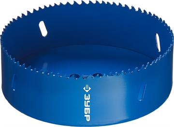 ЗУБР  133 мм, сталь Р6М5, биметаллическая коронка (29531-133) 29531-133_z01