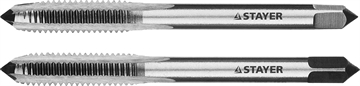 STAYER  M6 х 1, 2 шт, комплект метчиков (28025-06-1.0-H2) 28025-06-1.0-H2