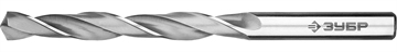 ЗУБР  ПРОФ-В, 13.5 х 160 мм, сталь Р6М5, класс В, проточенный хвостовик, сверло по металлу, Профессионал (29621-13.5) 29621-13.5