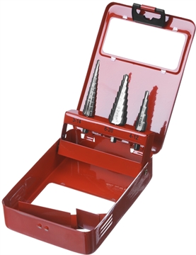 ЗУБР  3-20 мм, 3 шт, сталь Р4М2, набор ступенчатых сверл (29665-3-20-H3) 29665-3-20-H3