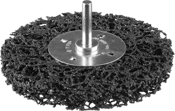 ЗУБР  100 мм, нейлоновая проволока, щетка дисковая для УШМ, Профессионал (35162-100) 35162-100_z01