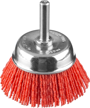 ЗУБР  50 мм, нейлоновая проволока, чашечная щетка для дрели, Профессионал (35165-050) 35165-050_z02