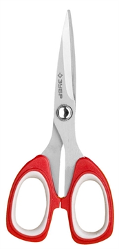 ЗУБР  135 мм, двухкомпонентные ручки, хозяйственные ножницы (40441-13) 40441-13