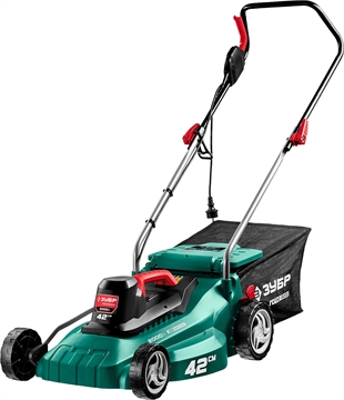 ЗУБР  2000 Вт, ш/с 42 см, сетевая газонокосилка (ГСЦ-42-2000) ГСЦ-42-2000