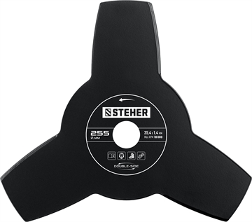STEHER  TB-3, 255 мм, 3T, нож для триммера (75130) 75130