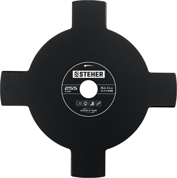 STEHER  TB-4, 255 мм, 4T, нож для триммера (75135) 75135