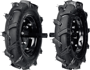 STEHER  4.00-10, 2 шт., пневматические колеса с осями для мотоблоков (777106-1) 777106-1