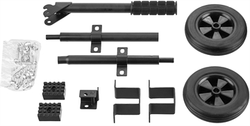 ЗУБР  № 1 для генераторов мощностью до 3500 Вт, набор колес + рукоятка (НКР-1) НКР-1