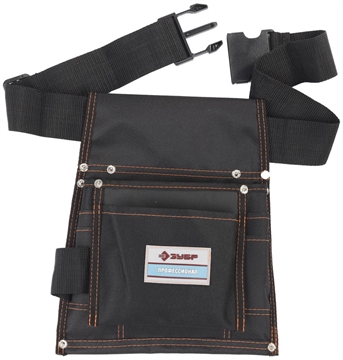ЗУБР  поясная сумка для инструментов с 10 карманами (38650) 38650