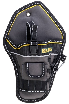 KRAFTOOL  кобура для шуруповерта с отделениями для бит и сверл (38744) 38744