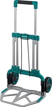 KRAFTOOL  ATLANT, до 120кг, каркас и платформа из алюминия, платформа 48.5х35см, колеса d18см, вес 6.9кг, складная хозяйственная тележка (38751-120) 38751-120