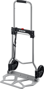STAYER  PROTruck, до 70кг, каркас и платформа из алюминия, платформа 39х28см, колеса d13 см, вес 3.0кг, складная хозяйственная тележка (38755-70) 38755-70_z01