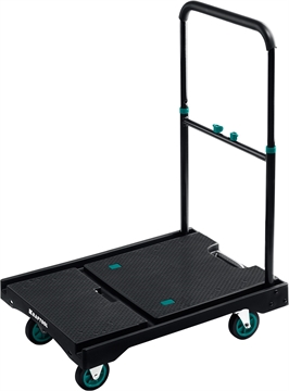 KRAFTOOL  до 150 кг,  платформа 68.0 х 49.5 см, складная рукоятка, складные колеса d 10 см, вес - 9.3 кг, платформенная тележка (38780-150) 38780-150