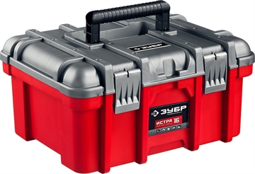 ЗУБР  ИСТРА-16, 419 х 327 х 205 мм, (16″), пластиковый ящик для инструментов, Профессионал (38132-16) 38132-16_z01