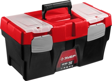 ЗУБР  НЕВА-20, 500 х 250 х 260 мм, (20″), пластиковый ящик для инструментов (38323-20) 38323-20