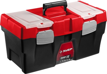 ЗУБР  НЕВА-23, 585 х 295 х 295 мм, (23″), пластиковый ящик для инструментов (38323-23) 38323-23