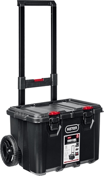 KETER  STACKNROLL, 525 х 411 х 560 мм, (21″), пластиковый ящик-тележка на колесах (38397) 38397