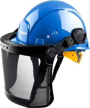 ЗУБР  ЗАСЛОН-С, 190 х 339 мм, экран из мелкоячеистой сетки, защитный лицевой щиток для крепления на каске, Профессионал (110855) 110855