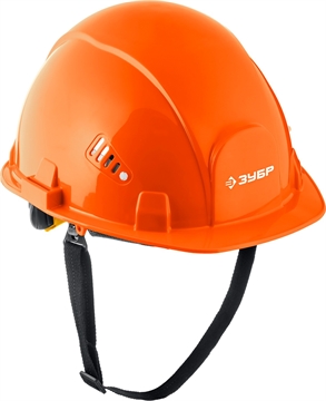 ЗУБР  ФОРТ, оранжевая, храповый механизм регулировки, универсальное крепление для наушников и щитков, защитная каска, Профессионал (11094-1) 11094-1_z01