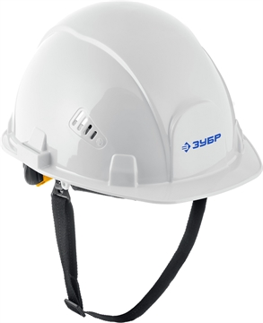 ЗУБР  ФОРТ, белая, храповый механизм регулировки, универсальное крепление для наушников и щитков, защитная каска, Профессионал (11094-2) 11094-2_z01