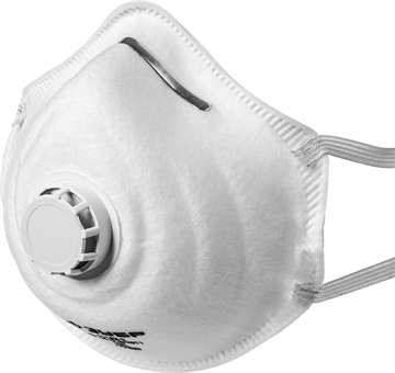 ЗУБР  ФК-99, класс защиты FFP3, коническая, фильтрующая полумаска  с клапаном выдоха (11163-3) 11163-3