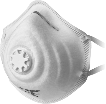 ЗУБР  ФК-80, класс защиты FFP1, коническая, фильтрующая полумаска с клапаном выдоха (11163) 11163_z01