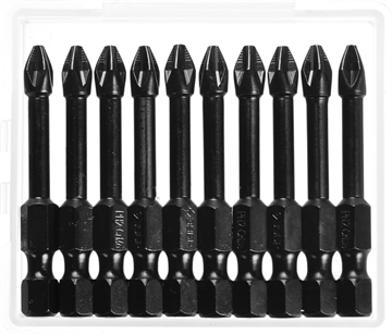 ЗУБР  PH2, 10 шт, 50 мм, ударные биты, Профессионал (26021-2-50-S10) 26021-2-50-S10