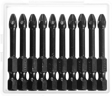 ЗУБР  PZ2, 10 шт, 50 мм, ударные биты, Профессионал (26023-2-50-S10) 26023-2-50-S10