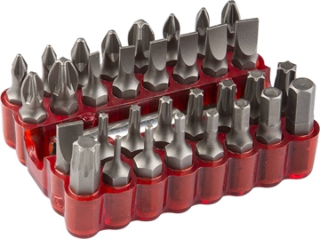 ЗУБР  33 шт, набор бит с магнитным адаптером (26045-H33) 26045-H33