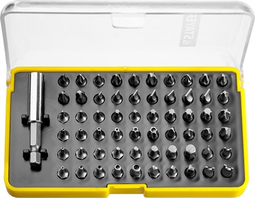 STAYER  61 шт, набор бит с магнитным адаптером (26084-H61) 26084-H61