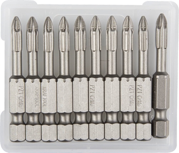 KRAFTOOL  X-Drive, PZ1, 50 мм, 10 шт, торсионные биты (26123-1-50-10) 26123-1-50-10