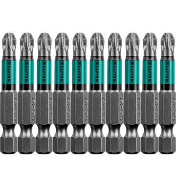 KRAFTOOL  Optimum PZ3, 50 мм, 10 шт, биты (26124-3-50-10) 26124-3-50-10