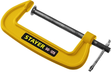 STAYER  SG-125, 125 мм, чугунная струбцина G (3215-125) 3215-125_z02