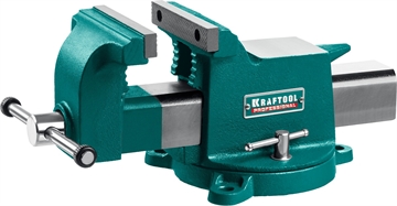 KRAFTOOL  Steel, 125 мм, стальные слесарные тиски (32701-125) 32701-125