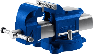 ЗУБР  100 мм, высокоточные слесарные тиски, Профессионал (32703-100) 32703-100_z02