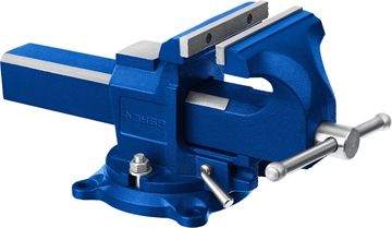 ЗУБР  150 мм, быстрозажимные слесарные тиски, Профессионал (32707-150 ) 32707-150