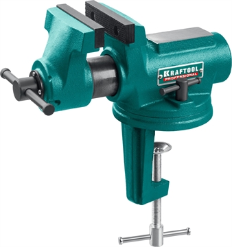 KRAFTOOL  100 мм, универсальные мобильные тиски (32710-100) 32710-100