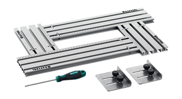 KRAFTOOL  KRAFTFLEX MFS-200-400 мм, 4шт, Шаблон фрезерный в комплекте с 2 упорами (32807) 32807